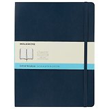 Записная книжка Moleskin Classic Soft XLarge, мягкая обложка, синяя, А5+
