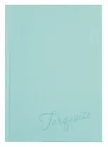Ежедневник недатированный А5 128 листов "Turquoise"