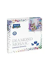 Алмазная мозаика MAZARI LOVE , 30х30см частичная выкладка, стразы разного размера