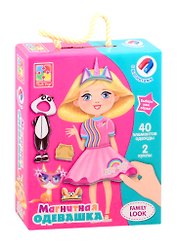 Магнитная игра-одевашка  ТМ Vladi Toys Trendy girl