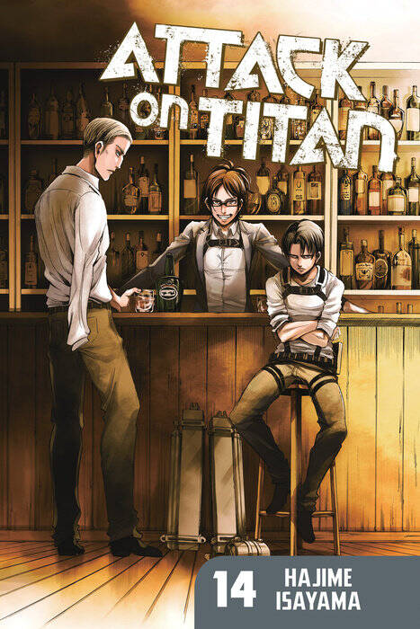 Обложка книги «Attack on Titan 14»