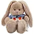 Мягкая игрушка Зайка Ми в белом комбинезоне (15 см) (SidX-440) - 0