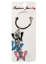 Брелок  Бабочки эмаль/металл (12-02270-С16)