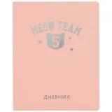 Дневник школьный Listoff, "Silver Lines. Meow"