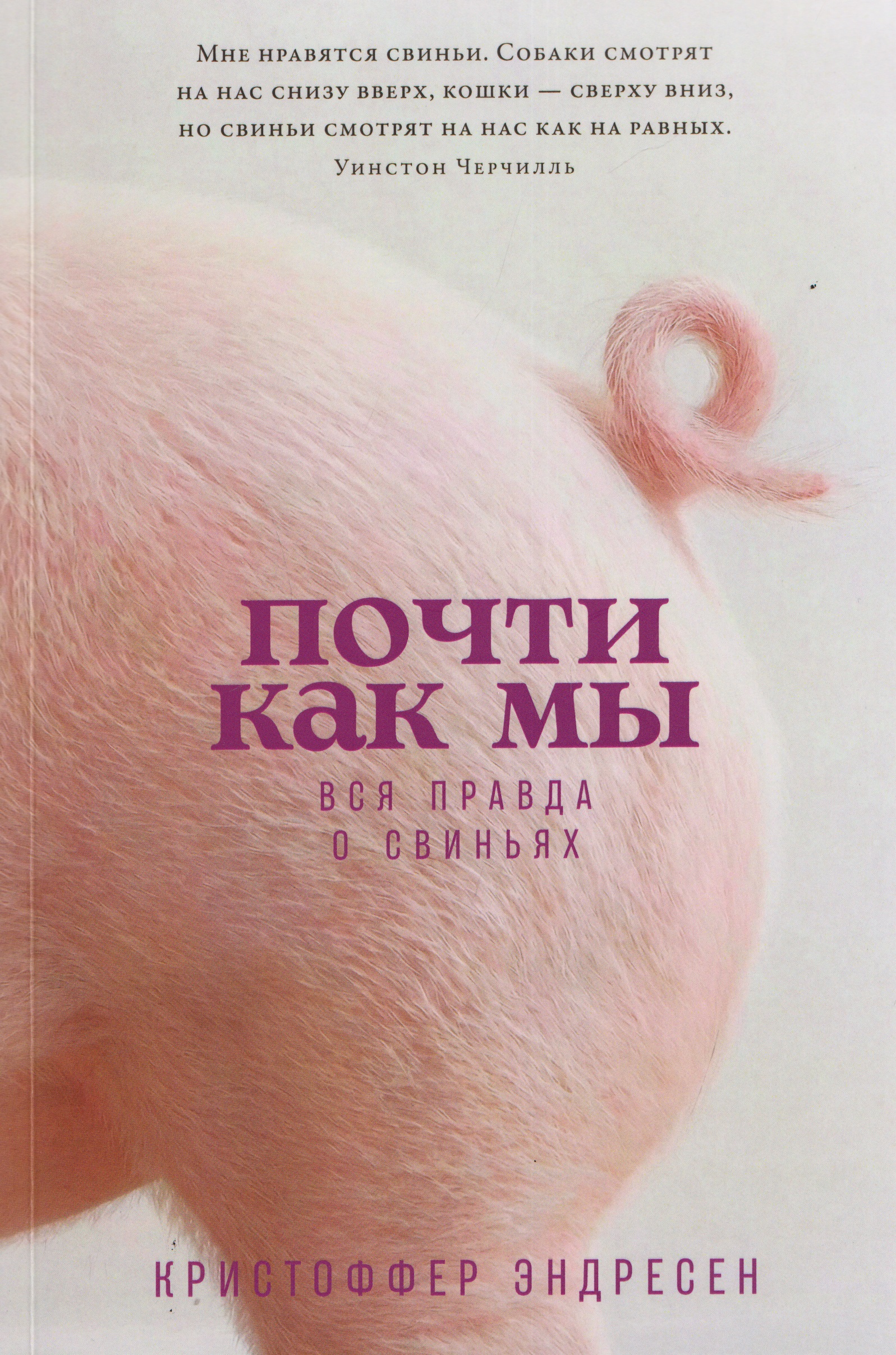 Обложка книги «Почти как мы: Вся правда о свиньях»