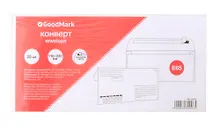 Конверт Е65 (110*220) 25 штук 80г, "Кому-Куда", GoodMark
