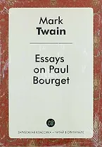 Essays on Paul Bourget