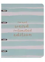 Тетрадь на кольцах в клетку Be Smart, Aquarelle, 120 листов