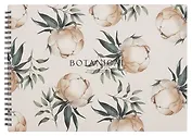 Альбом для рисования 40л А4 "Peony", айвори, карт.обл., спираль, ламинация, микротекстурирование