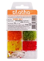 Набор бисера для рукоделия Zlatka SNB №1 ассорти прозрачный