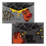 Папка-конверт А4 на кнопке "Винни-Пух", пластик,