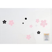 Папка -конверт «Sakura cat» А4 на кнопке, в ассортименте - 0