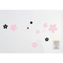 Папка -конверт «Sakura cat» А4 на кнопке, в ассортименте