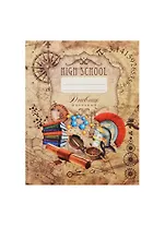 Дневник для ср. и ст.кл. "Высшая школа" 7БЦ, мат.ламин., понтон.печ., Unnika