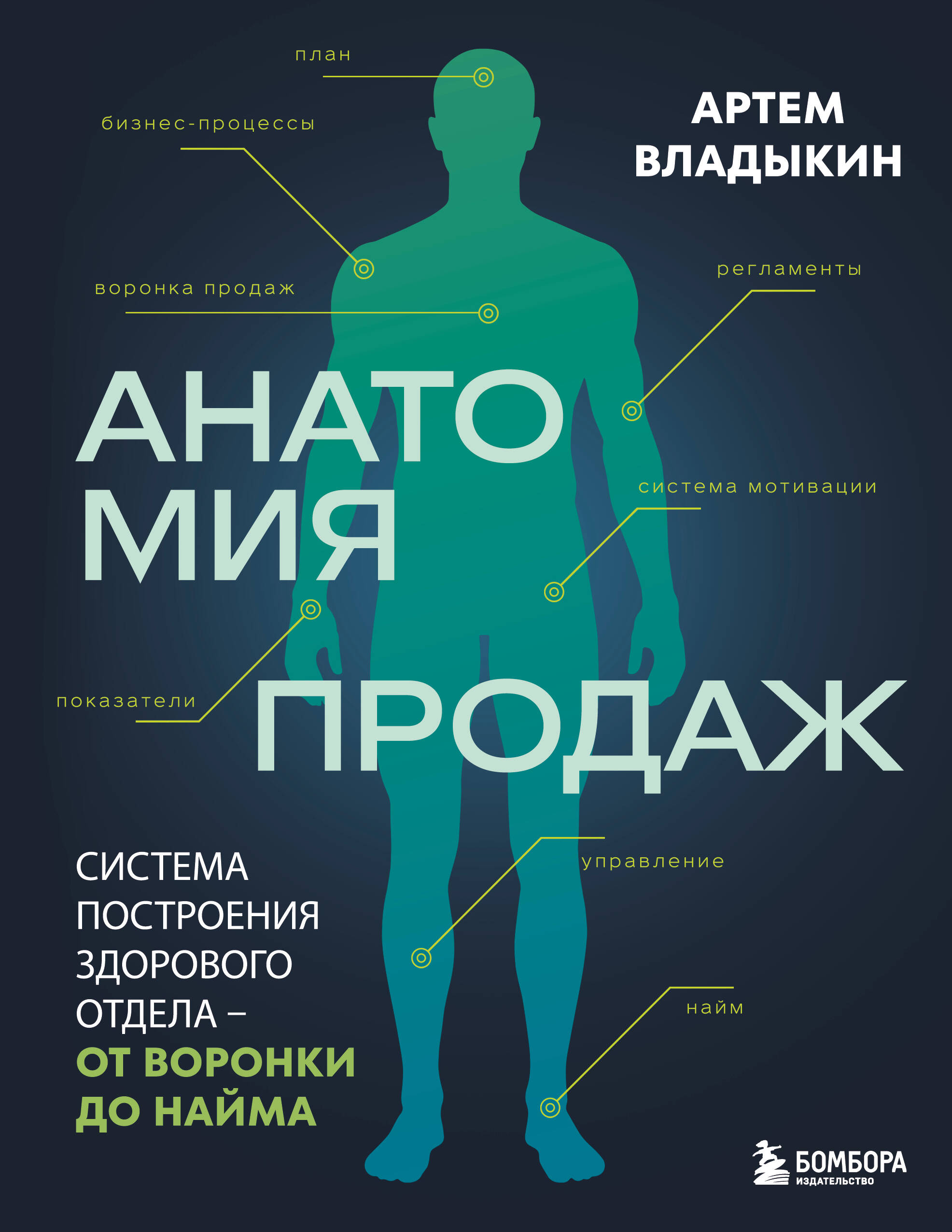 Обложка книги «Анатомия продаж. Система построения здорового отдела - от воронки до найма»