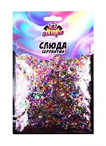 Наполнение для слайма Слюда-серпантин цветной микс  ТМ Slimer, пластик
