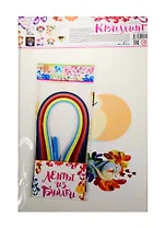 Набор для творчества Оригами Чудо-творчество Набор для квиллинга Неразлучники 21,5*36см