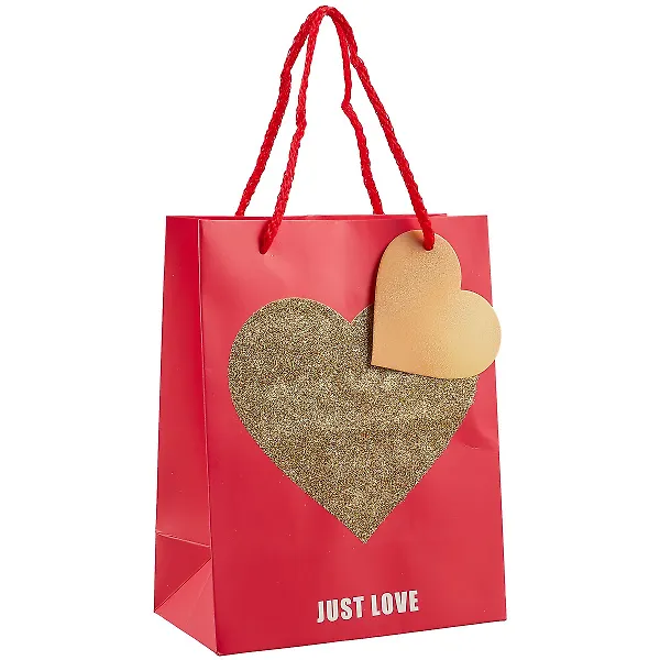 Пакет А5 23х18х10 Love.Red жен., бум.мат.ламинат - 0