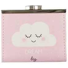Кошелек с застёжкой Облачко Dream big (PU) (10×9) (блистер) (12-11592-ZY-7)