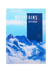 Книга для записей «В горах», А5, 80 листов, Listoff