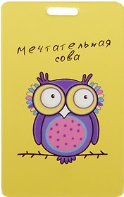 Чехол для карточек Мечтательная сова