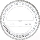 Транспортир 10 см, Koh-I-Noor