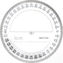 Транспортир 10 см, Koh-i-Noor