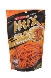 Палочки хрустящие MIX cо вкусом карри и краба, 60г