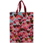 Пакет А5 23*18*10 "Color Hearts" жен., бум.мат.ламинат - 1