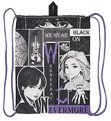 Мешок для сменной обуви "Уэнсдэй", 36 х 47 см, 1 отделение