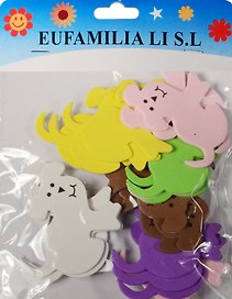 Декоративные элементы из EVA «Кошки и собаки»