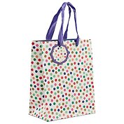 Подарочный пакет «Colorful dots», А5