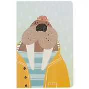 Тетрадь в клетку Kairui, Fashion animals, 32 листа, в ассортименте