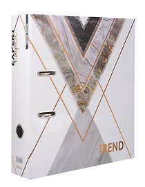 Папка архивная «Wood&Stone.Trend», 75 мм, А4, мрамор, ламинированный картон, Expert Complete