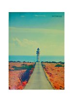 Книга для записей А4 100л кл. "Дорога к маяку" 7БЦ, глянц.ламинация