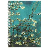Тетрадь в клетку Hai Bin, "Цветущие ветки миндаля", 80 листов