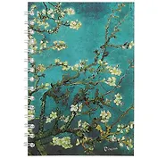 Тетрадь в клетку Hai Bin, "Цветущие ветки миндаля", 80 листов