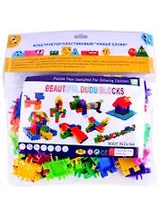 Конструктор пластиковый (300гр) (ТС-22) (пакет, хедер)