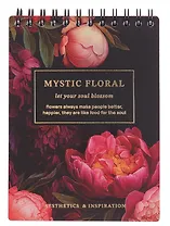 Блокнот А6, 80 листов в линейку, "Blossom. Peonies", на спирали