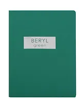 Тетрадь 48л кл. "Beryl Green" мел.картон, печ.пантон, ламинация soft touch