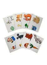 НИ Хочу кушать (00132) (карточки пазлы 8 пар) (обуч. серия) (Половинки) (3+) (коробка)