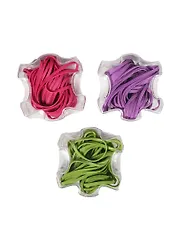 Резинки д/денег 38мм 20г, цветные, пл/уп