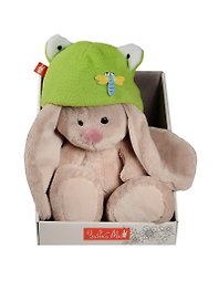 Игрушка мягкая Budi Basa, Зайка Ми в шапке - лягушка 15см