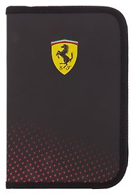 Пенал 1отд. "Ferrari" 20,5*14см, молния, инд.уп.