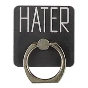 Держатель-кольцо для телефона Hater (металл) (коробка) (12-17754-202105H)