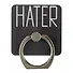 Держатель-кольцо для телефона Hater (металл) (коробка) (12-17754-202105H) - 0