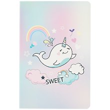 Тетрадь общая «Happy narwhal», 32 листа в клетку, А5, в ассортименте - Kairui