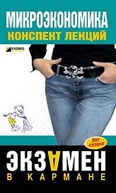 Микроэкономика: конспект лекций