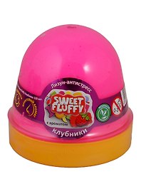 Игрушка-лизун «Sweet fluffy Клубника», Mr.Boo