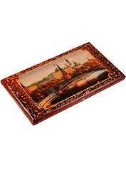 Нарды Москва (средние) (50х25х4) (123-094)